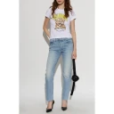 Mother Dame Jeans Blå W28,