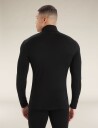 Icebreaker Merino 260 Tech LS Half Zip Herre Black L