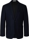 Selected Slmreg Landon Wool Blnd Classic Blz Noos   DARK NAVY   56