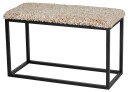 Skinnwille Palle Benk 80x35 cm Toffée/Black