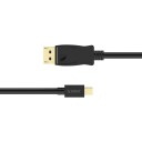 Orico XD-MDTH4 4K 30 Hz Mini DisplayPort til HDMI-kabel, 3 m – svart