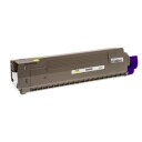 44059165, Tonerkassett, erstatter Oki 44059165, gul, 7.300 sider, inkClub