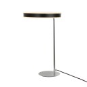 Lucande Yekta LED-bordlampe, stepdim, svart