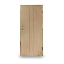 Lagderdør Jabo Ubehandlet Sporfrest Plywood 9x20 dm Opphen Høyre