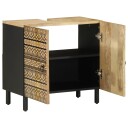  Servantskap svart 62x33x58 cm heltre mango 8721158496461