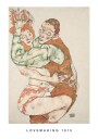 Egon Schiele-Inspired Abstract Art Plakat Plakat / 70x100cm
