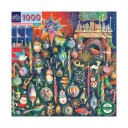 eeBoo Puslespill 1000 Brikker Juleornamenter