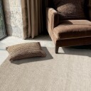 Ullteppe   Larkana beige/hvit Størrelse: 140 x 200 cm