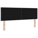  Sengegavl Diamant Blokk Design Mørk Grå 160 cm Stoff