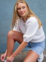 DIANA bluse natur