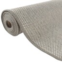 vidaXL Teppeløper sisal-utseende gråbrun 80x300 cm