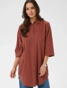 Kaffe Kapauline Shirt Dress Red 38