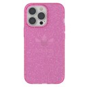 Adidas Klart Glitter-Deksel for iPhone 13 Pro/13 6,1" Rosa