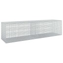 vidaXL Gabion med 5 mm tråd og 5x2,5 cm nett 200x50x50 cm