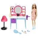 Barbie Totally Frisørsalong Barbie-Dukker Lekesett Hkv00