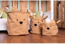 Childhome 3-Pack Teddy Oppbevaringskurver Brun