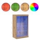 Sideboard med LED Lys Artisan Eik 60,5x37x100 cm