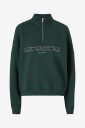 Aim'n Collegegenser Varsity Sweat Half Zip Grønn