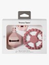Tommee Tippee Smokk & Bitering Gavesett Silikon Rosa