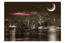 Fototapet Starry Night Over NY 350x245 - Artgeist sp. z o. o.