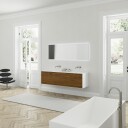 Copenhagen Chic 180D   MKII isbrehvit Corian® med amerikansk valnøtt
