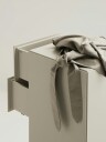 String Relief Kommode Høy med Sokkel Beige