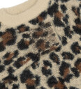 The New Feather Gray AOP TNPamilla Jacquard Pullover 11-12 år