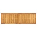 vidaXL Hageboks 175x50x55 cm heltre teak