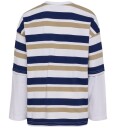 Hummel Genser - HmlJr Tåpelig - Middelalder Blue - Hummel - 7-8 år (122-128) - Genser Beige Blå Brun Gull Hvit Marineblå