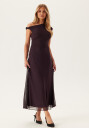 Forever New Violet Hanky Hem Jersey Midi