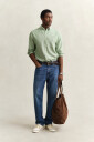 Gant Regular fit skjorte i bomullslin HERB GREEN L