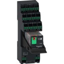 Schneider Electric 10 stk Relé med stikkontakt+test 4CO 230V innstikk, RXM4AB1P7PVP