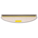  Selvklebende trappematter sisal 30 stk 65x21x4 cm platina 8721288459893