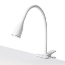 Nielsen Light Eye klemmelampe, hvit