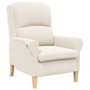  lenestol Krem 76 x 94 x 102 cm stoff
