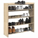  Skohylle sonoma eik 80x25x81 cm konstruert tre 8721158649386