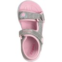 Skechers Heart Lights Sandals Metallic 30