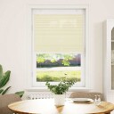  plisségardin krem 75x100 cm Stoff Bredde 74,4 Polyester