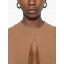 Elisabetta Franchi Dame Strikkevarer Brun M,