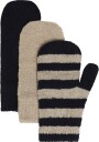 Minymo Magic Mittens Knit 3 Pack   Navy   1 2Y