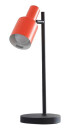 Lindby bordlampe Ovelia oransje/svart