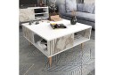 Andifli Sofabord 89,6x46,5x89,6 cm - Hvit