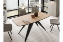 Ferro Spisebord 198 cm - Svart/Beige
