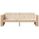  Hage Sofa 3-seter Naturlig Massivt Furutre Medium Holdbar