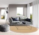 Runde tepper sisal   Agave beige/elfenben Størrelse: Ø 160 cm
