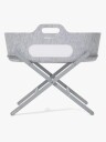 Snuz Snüz Snuzbaskit Moseskurv Med Stativ, Light Grey/Dove