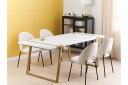Stensby Spisebord 90x200 cm - Hvitt Gull