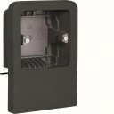 Hager Apparatboks SL20055911D1 For Kanalhøyde 55 mm Aluminium