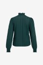 Vila   Topp Vilyri L/S Smock Top     Blå