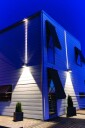 Norlys Voss 1950 Veggarmatur LED 21 6W 3000 K 3x610lm Grafitt Belysning